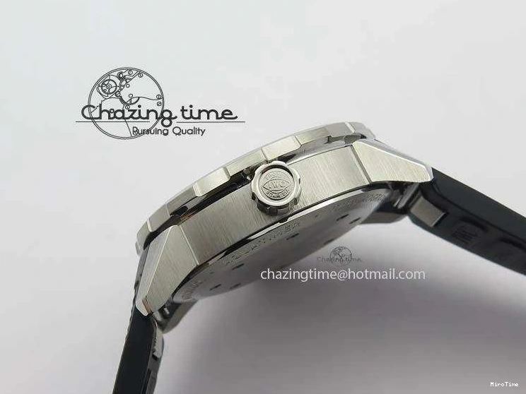 MIROTIME 0214 TechFriendly Aquatimer Automatic SS IW329003 V6F 1:1 Best Edition On Black Rubber Strap MIYOTA 7271